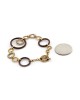 Charriol Diamond Circle Link Bracelet in Yellow Gold